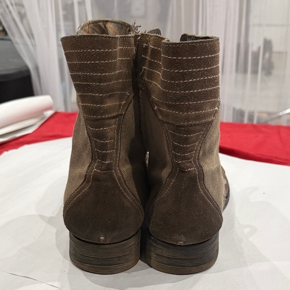 BED|STU Brown Lace-Up Boots
